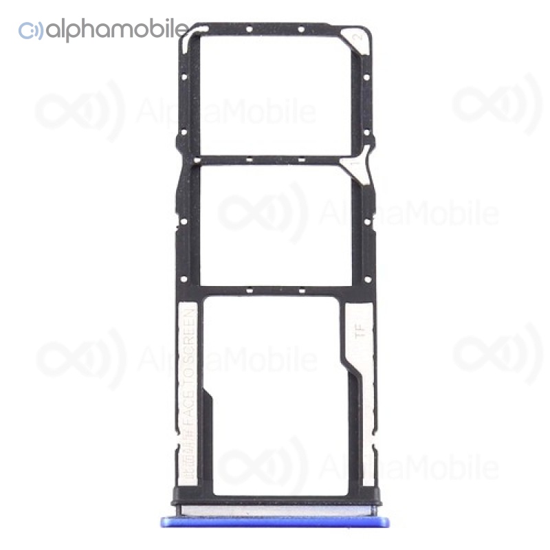 Vassoio SIM E MicroSD Di Ricambio Per Xiaomi Redmi Note 9 Pro (M2003J6B2G), Colore Nero, Qualità Eccellente E Spedizione Veloce Dall'Italia - 4