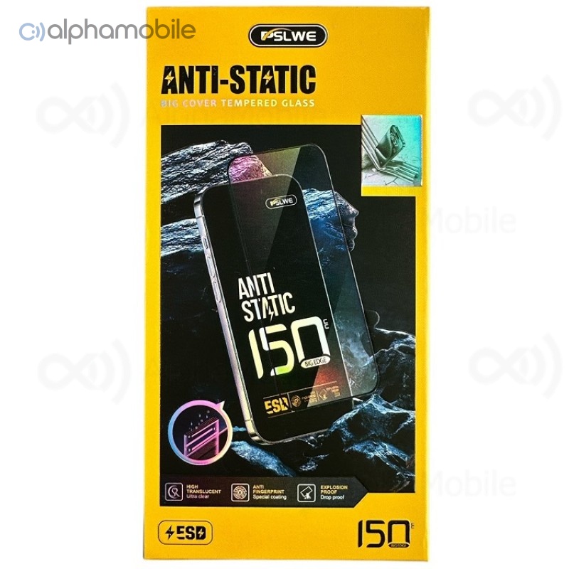 PSLWE ESD, Стъклени протектори Full Glue за Realme 14X 5G / RMX3943 - 10бр.